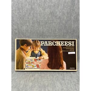 Selchow & Righter Parcheesi Board Game Good Vintage 1975
